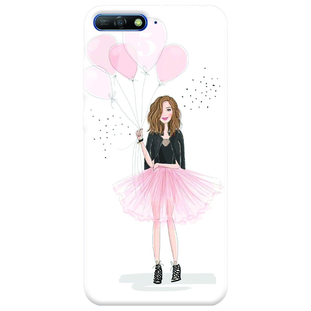 Husa silicon pentru Huawei Y6 2018, Happy Aniversary