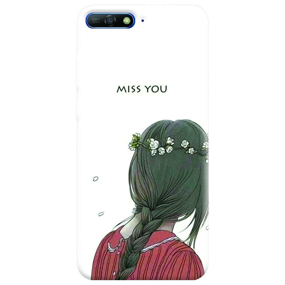 Husa silicon pentru Huawei Y6 2018, Miss You