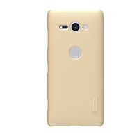 Husa Nillkin Frosted Shield pentru Sony Xperia XZ2 Compact, auriu