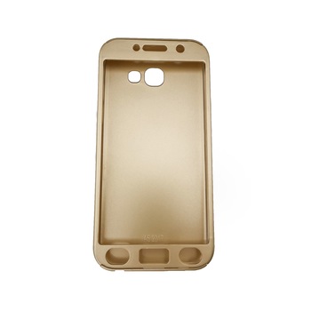 Husa Samsung A5 2017 Flippy Full Cover 360 Auriu + Folie de protectie Husa Samsung A5 2017 Flippy Full Cover 360 Auriu + Folie de protectie