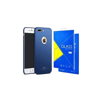 Husa MSVII Rosie + Folie Protectie Sticla Pentru Apple Iphone 7 Plus,Iphone 8 Plus Husa MSVII Rosie + Folie Protectie Sticla Pentru Apple Iphone 7 Plus,Iphone 8 Plus