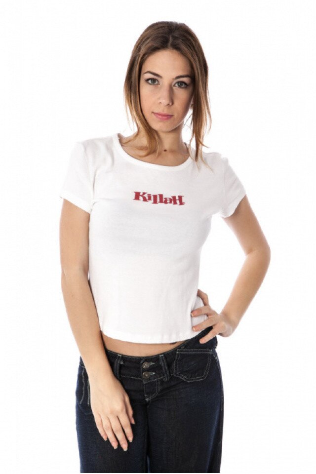 Tricou alb de dama, Killah, 49706