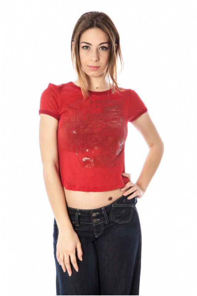 Tricou rosu de dama, Killah, 49736