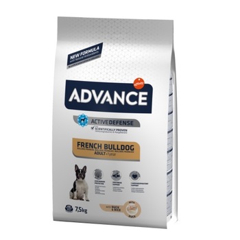Hrana uscata pentru caini Advance, French Bulldog Adult, 7.5kg Hrana uscata pentru caini Advance, French Bulldog Adult, 7.5kg