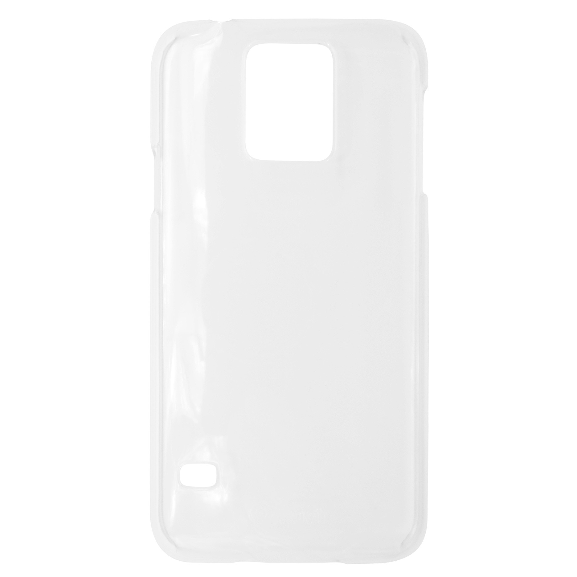 Husa Muvit Clear Back tip capac plastic transparent pentru Samsung Galaxy S5 G900