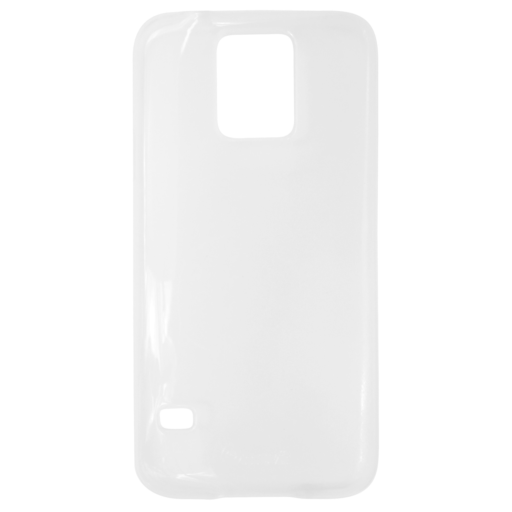 Husa silicon Muvit miniGel Flexy semitransparenta pentru Samsung Galaxy S5 G900