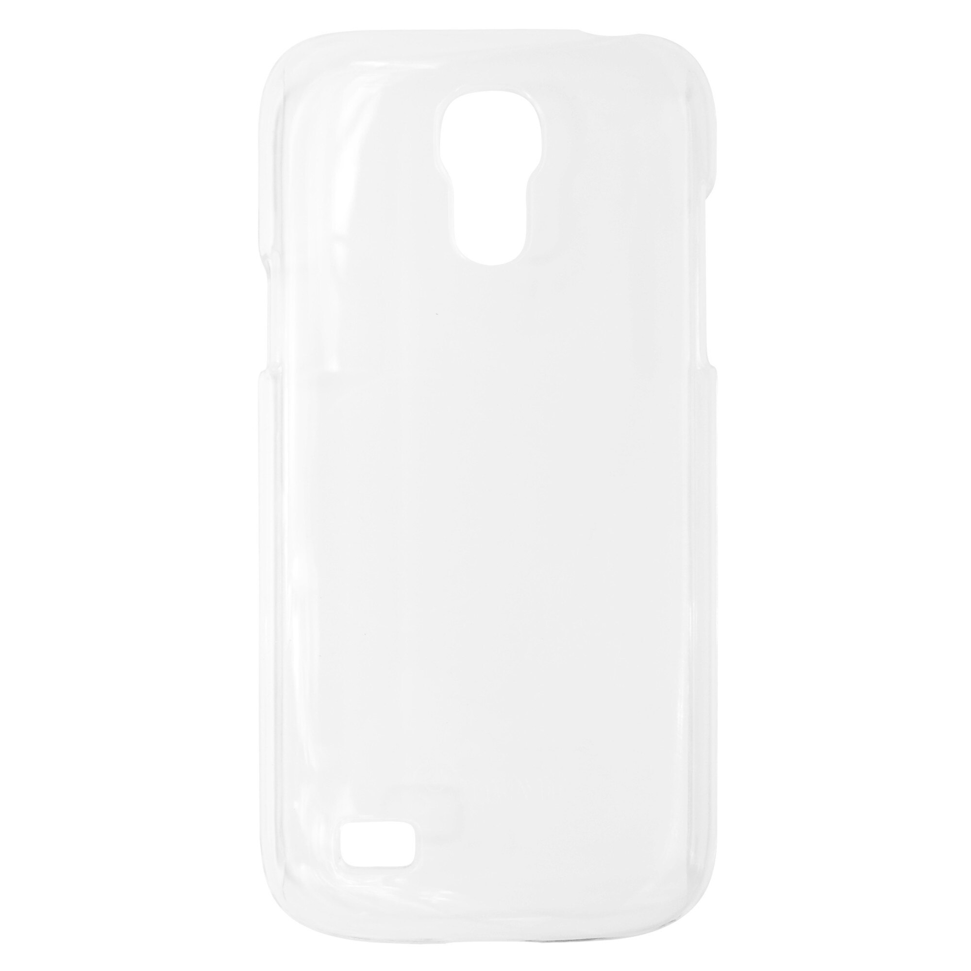 Husa Muvit Clear Back tip capac plastic transparent pentru Samsung Galaxy S4 Mini i9190, i9195, Galaxy S4 Mini Dual Sim i9192