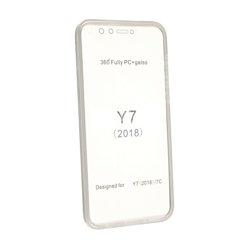 Husa 360° Premium (Fata&Spate) pentru Huawei Y7 Prime (2018), Transparent
