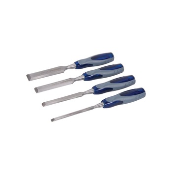Set 4 piese dalti sculptura lemn , profesionale, Silverline Set 4 piese dalti sculptura lemn , profesionale, Silverline