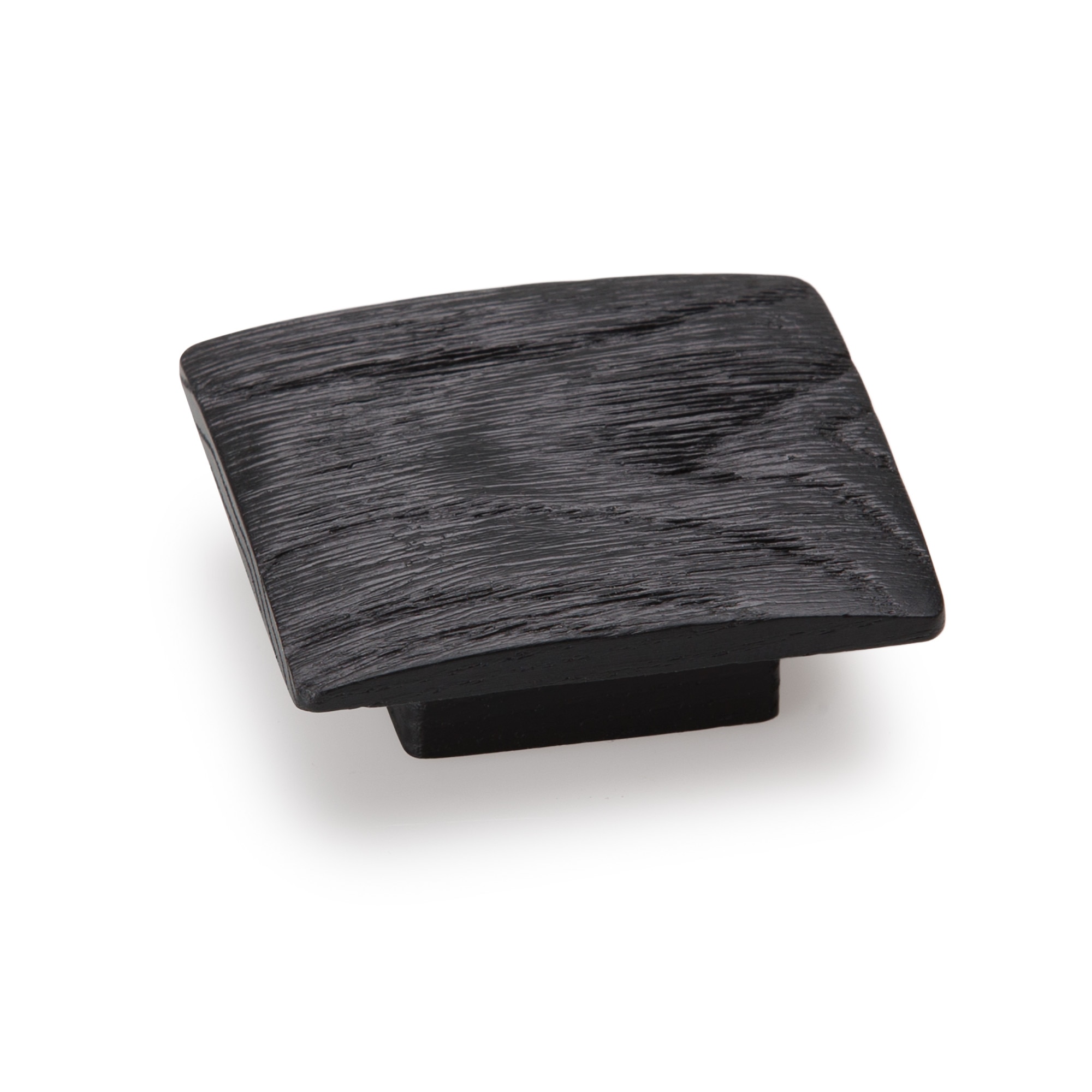 Maner din lemn periat pentru mobilier Balto finisaj baituit negru