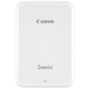 Imprimanta foto portabila Canon Zoemini, Bluetooth, White & Silver Imprimanta foto portabila Canon Zoemini, Bluetooth, White & Silver