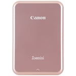 Фото принтер Canon Zoemini, Мобилен, Bluetooth, Rose Gold & White