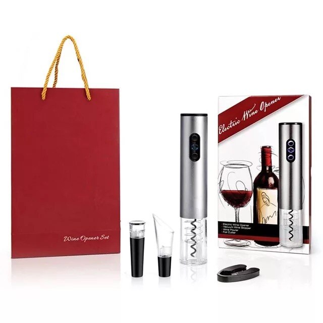 Set Tirbuson Electric cu 3 Accesorii Silver