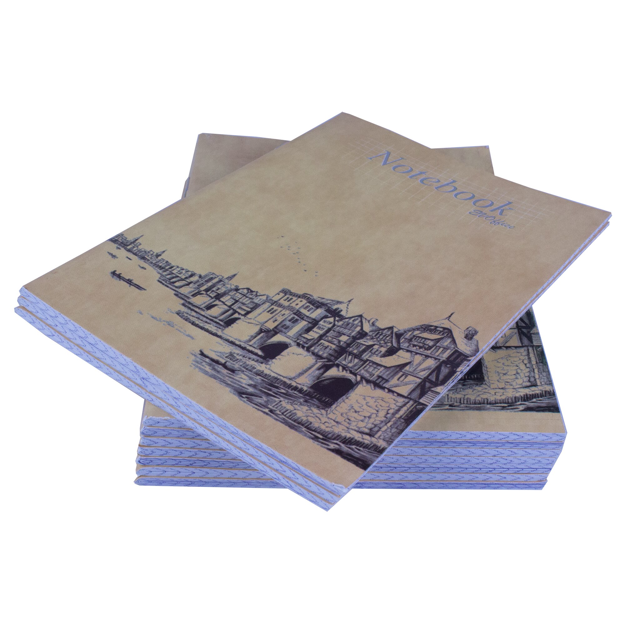 Caiet EVOffice A5, 80 file, matematica, coperta policromie, 10buc/set