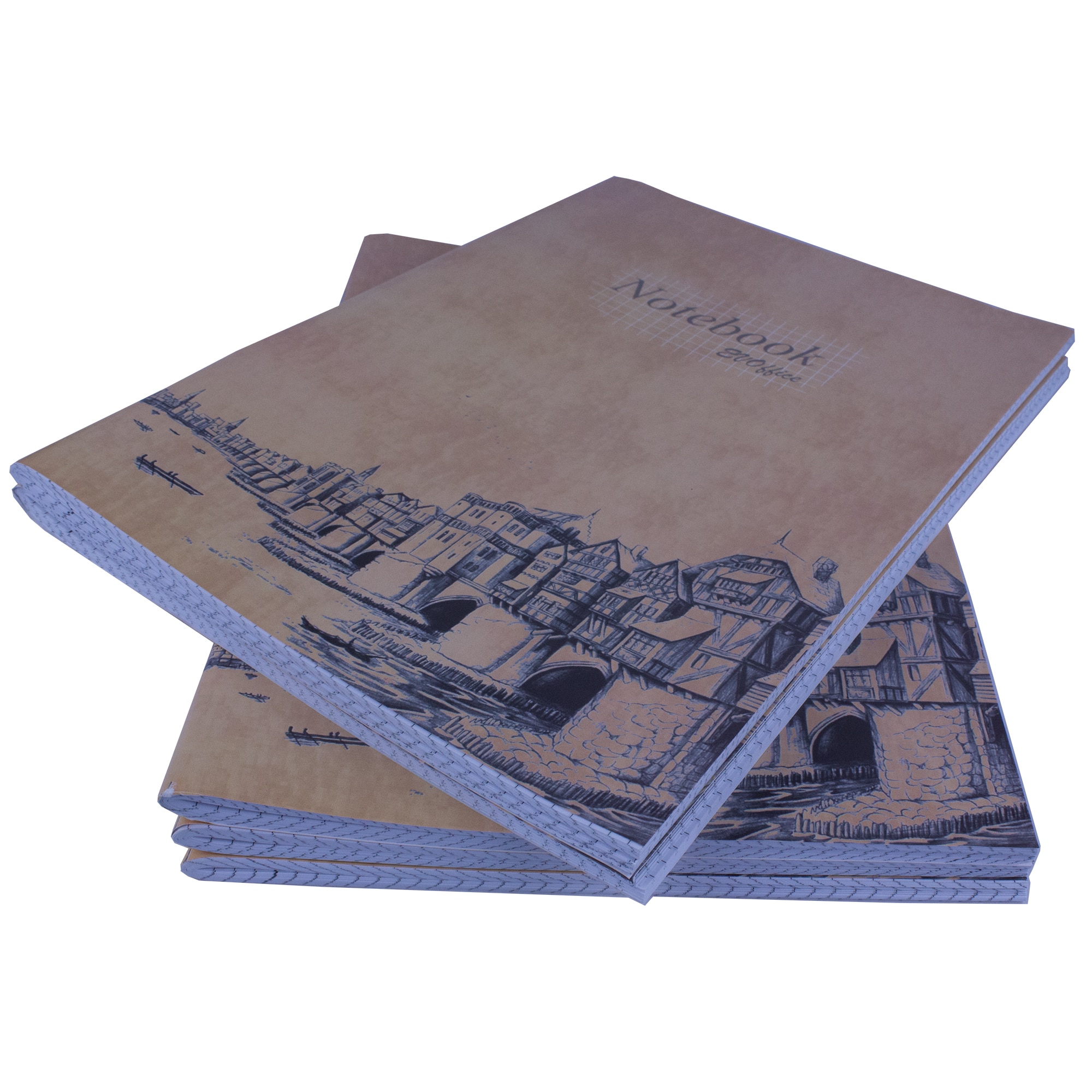 Caiet EVOffice A4, 96 file, matematica, coperta policromie, 10buc/set