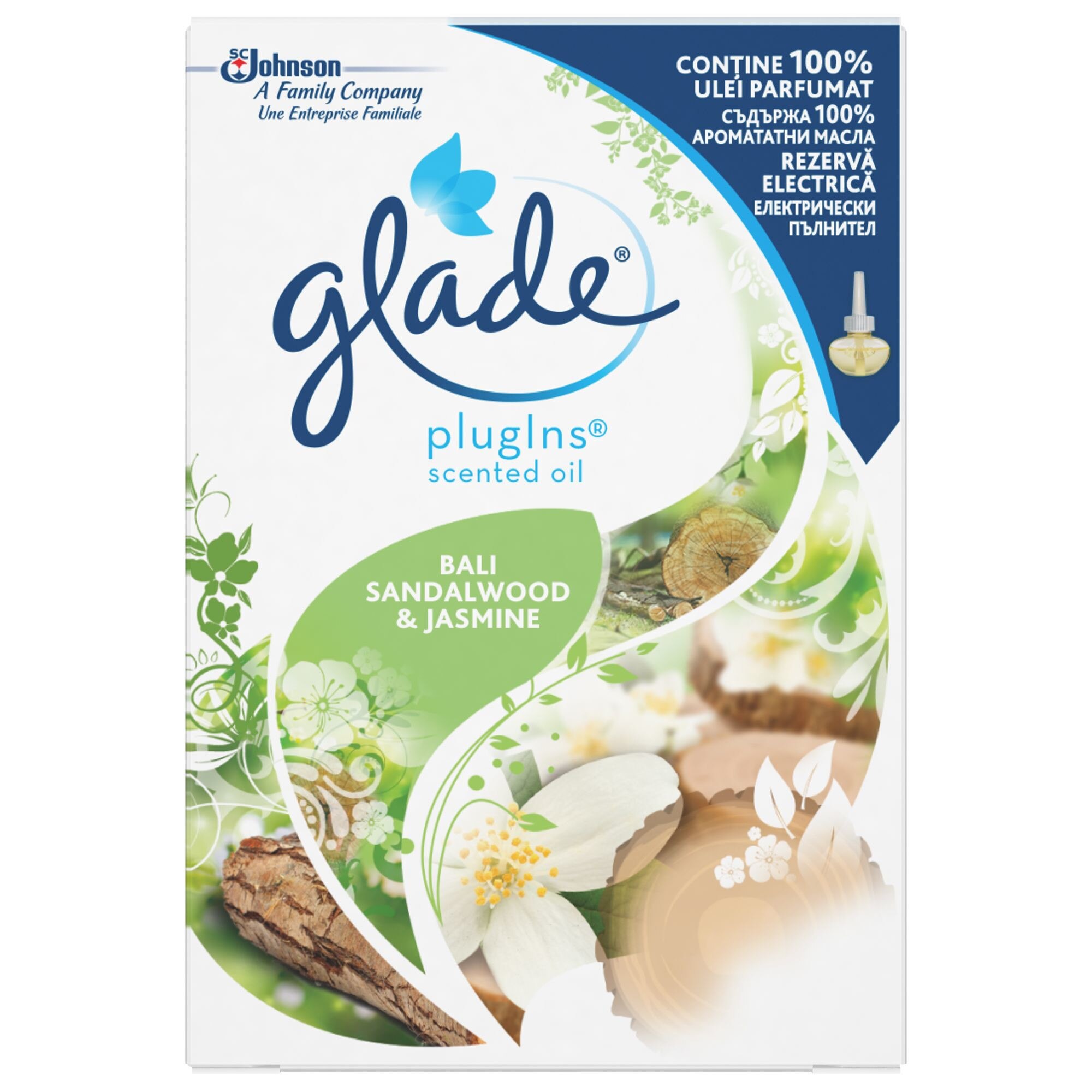 Odorizant camera GLADE rezerva electric BALI 20ml