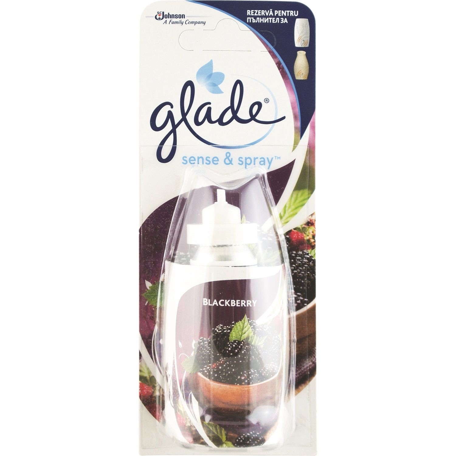 Odorizant camera GLADE Sense&Spray rezerva Black berry ,18ml