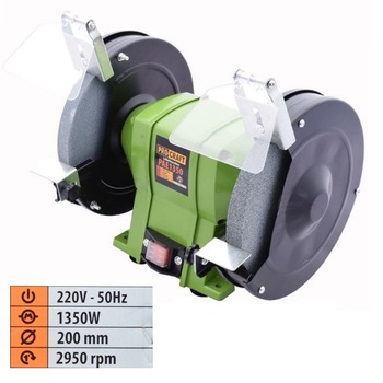 Polizor de banc 1350W, 2950Rpm + 2 Discuri cu granulatie diferita, PROCRAFT PAE1350 Polizor de banc 1350W, 2950Rpm + 2 Discuri cu granulatie diferita, PROCRAFT PAE1350