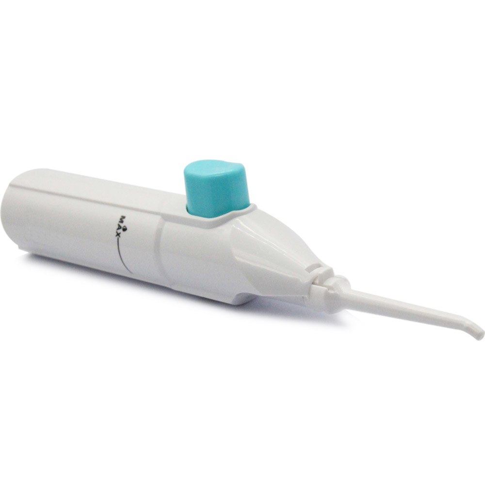 Irigator manual pentru curatare interdentara cu recipient apa 40 ml + Casti telefon Cadou