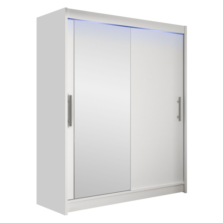 Dulap Presto VI, MIRJAN24, alb, 150x200x58 cm