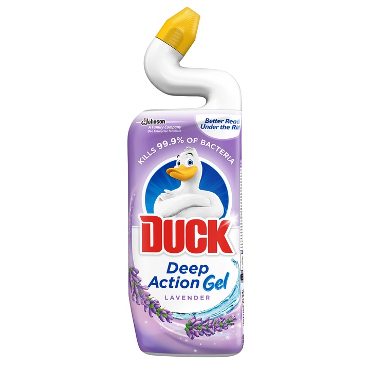 Dezinfectant toaleta Duck Anitra Deep Action Gel Lavender 750ml