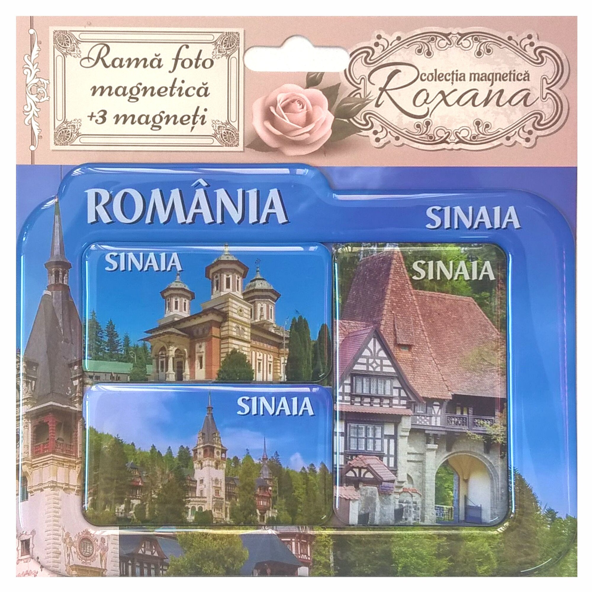 Set Rama foto magnetica + 3 magneti - Romania - Sinaia2