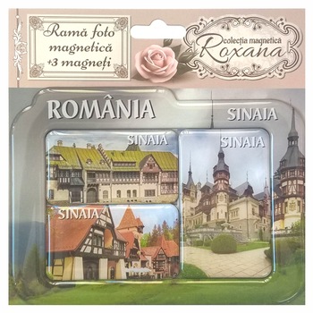 Set Rama foto magnetica + 3 magneti - Romania - Sinaia1 Set Rama foto magnetica + 3 magneti - Romania - Sinaia1