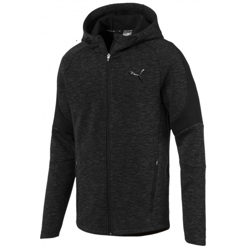 Hanorac barbati Puma Evostripe FZ Hoody, Gri
