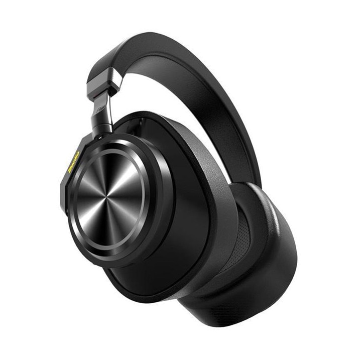 Casti Audio Bluedio T6 Stereo, Negru, Bass Hi Fi, Anularea zgomotelor, USB Tip C, Bluetooth, Microfon, Handsfree, Control Volum