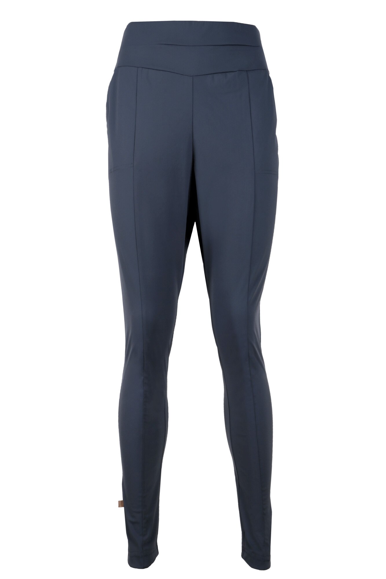 Pantaloni casual cu buzunare Zusss, de dama, Albastru marin