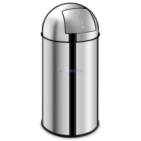 Cos Gunoi Push Inox Limpio 50 L Emag Ro