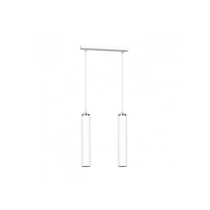 Полилей Emibig Luna, 2X30W, Бял