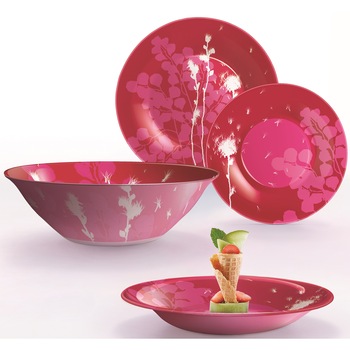 Serviciu de masa Luminarc Red Dream, 19 piese Serviciu de masa Luminarc Red Dream, 19 piese