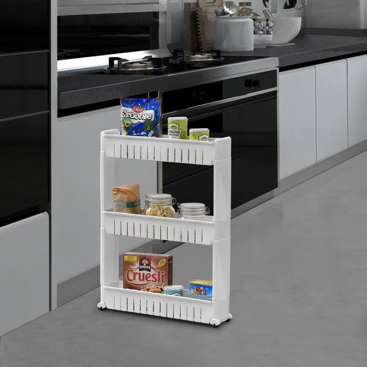 Шкаф за съхранение на колелца [en.casa]® - 72 x 12 x 54,5 см
