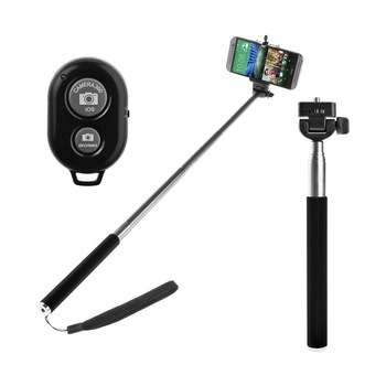 Selfie stick telefon Z07-1 cu Telecomanda Bluetooth Extensibil Selfie stick telefon Z07-1 cu Telecomanda Bluetooth Extensibil