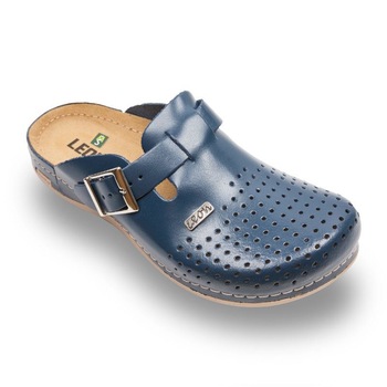 Saboti Medicali Barbati din Piele 700 Albastru Saboti Medicali Barbati din Piele 700 Albastru