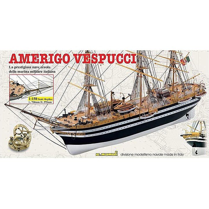 amerigo vespucci mv57 - 1:150