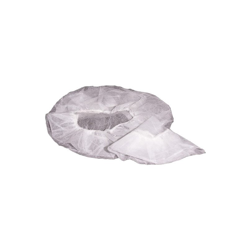 Set 200 bucati Capelina de unica folosinta, TNT,40 gsm, alb, brand AMS