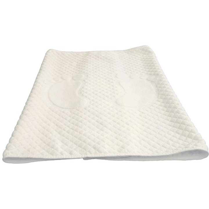 Prosop picioare 50x80 cm,alb,bumbac,900 g/mp,brand AMS