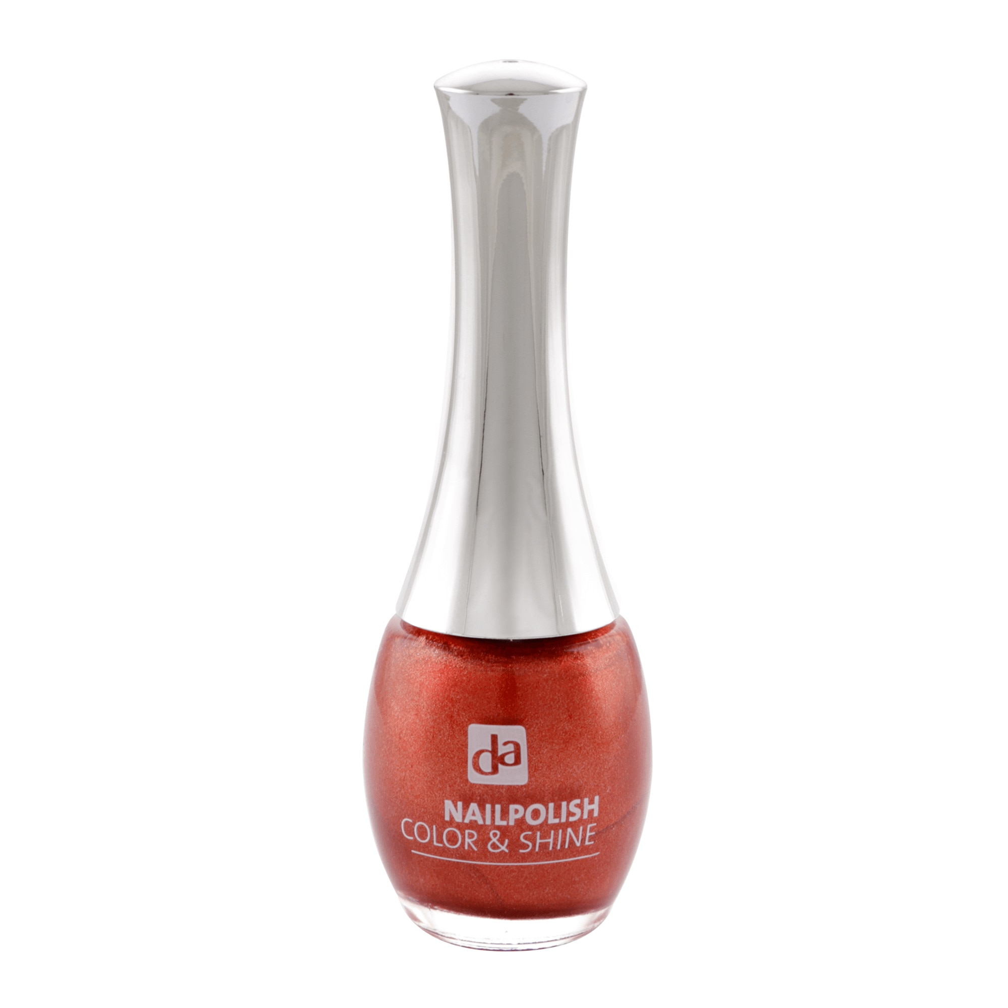 Lac de unghii sidefat DA Scandalous, 9 ml, Caramiziu