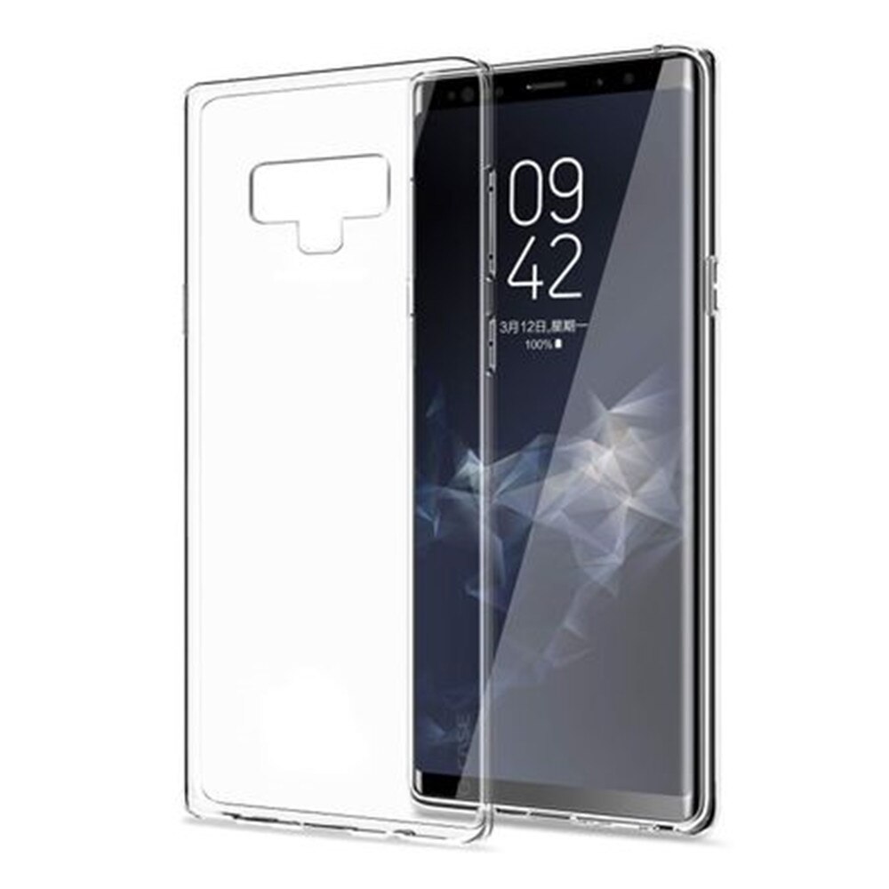 Husa Samsung Galaxy Note 9 - Silicon soft TPU, Anti-alunecare, Transparenta
