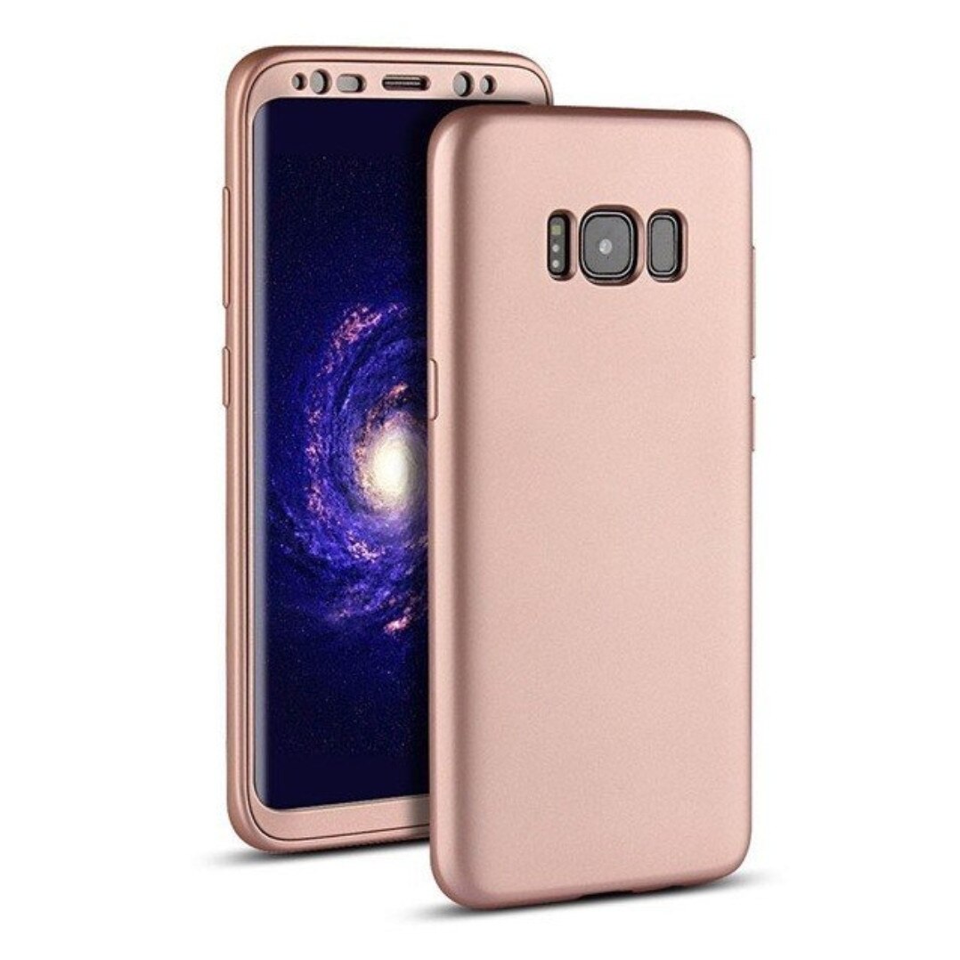 Husa 360 Grade Samsung Galaxy Note 8,Gold Rose