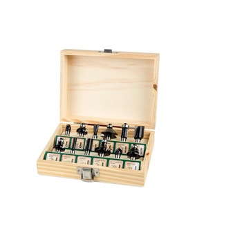 Set (12buc) freze prelucrare lemn 8mm - JOKA Set (12buc) freze prelucrare lemn 8mm - JOKA