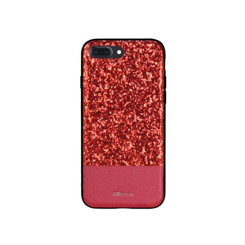 Husa Spate Lux Premium Dzgogo Bling iPhone 7 Plus / 8 Plus Red