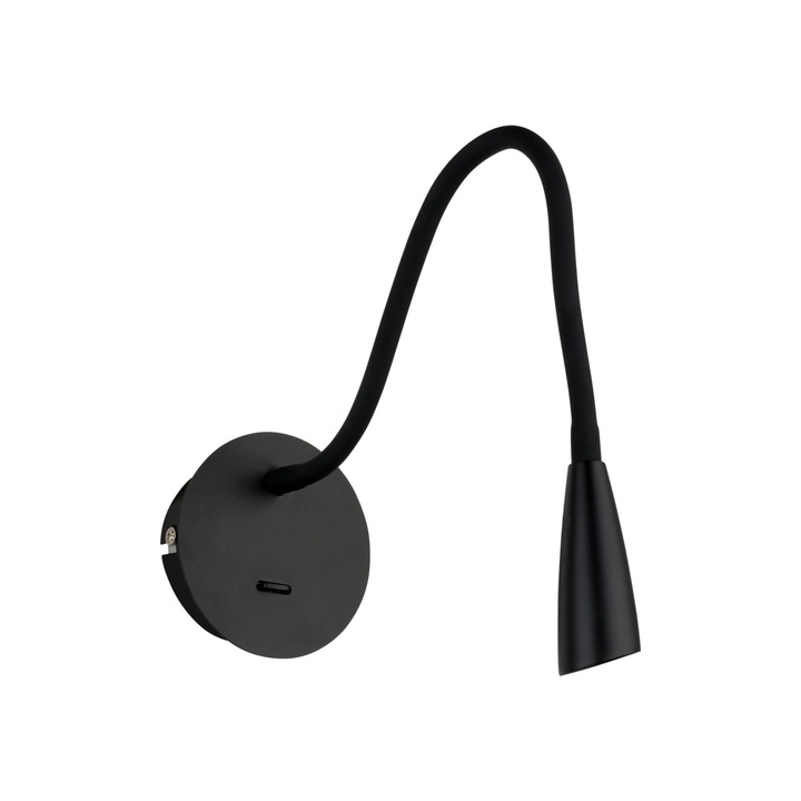 Aplica de perete Italux Paola WB88779-BK, LED, 3W, IP20, 230V, Negru