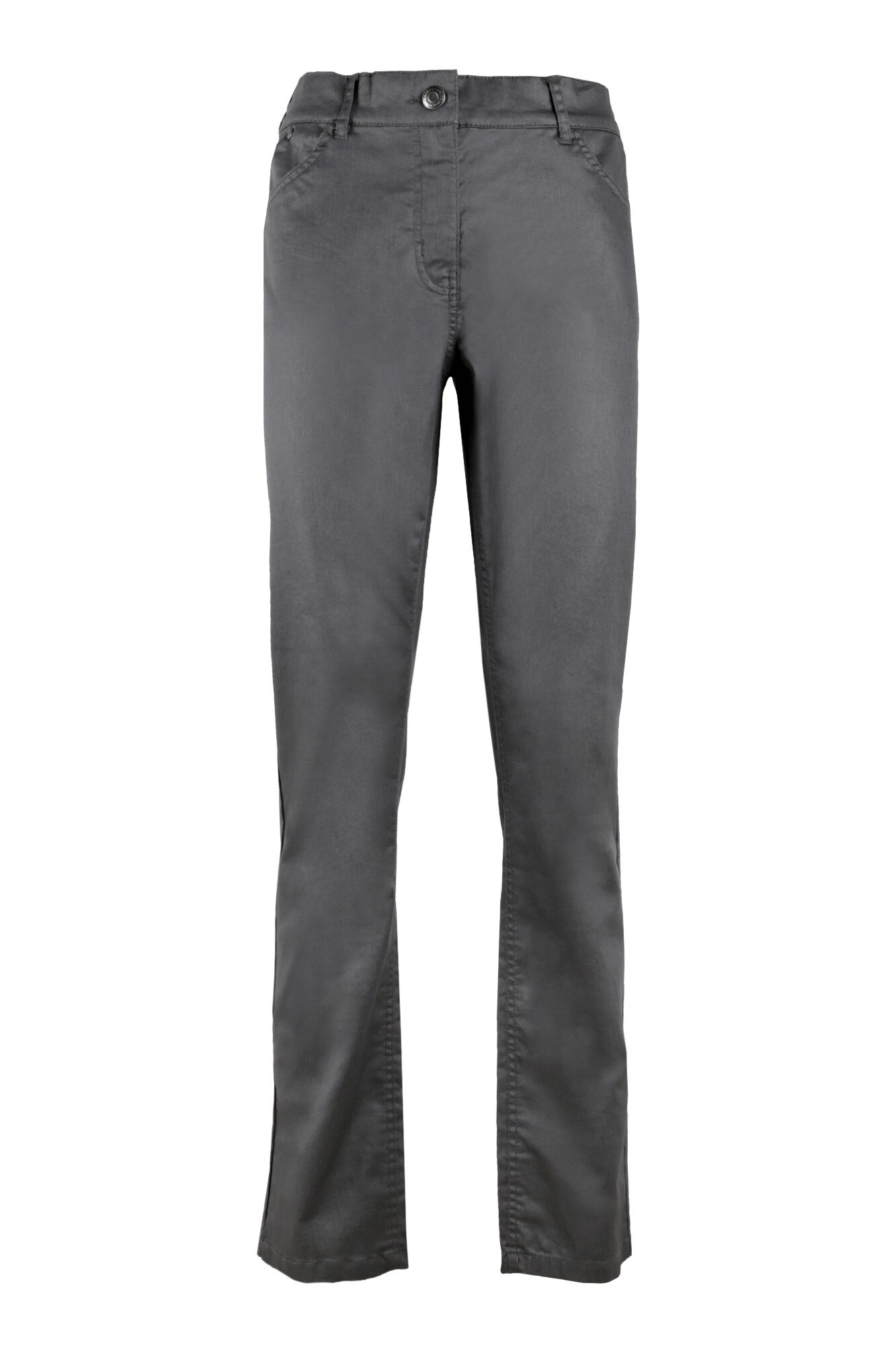 Pantaloni casual cu buzunare Giada, de dama, Gri