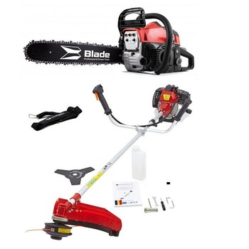 SET- Blade Alpin - Drujba 3.2CP + Motocoasa 3.2CP, Model 2019 Benzina, Complet Accesorizate SET- Blade Alpin - Drujba 3.2CP + Motocoasa 3.2CP, Model 2019 Benzina, Complet Accesorizate