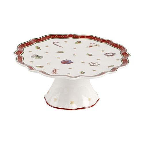 Platou cu picior pentru prajituri, Toy's delight, portelan, Villeroy&Boch