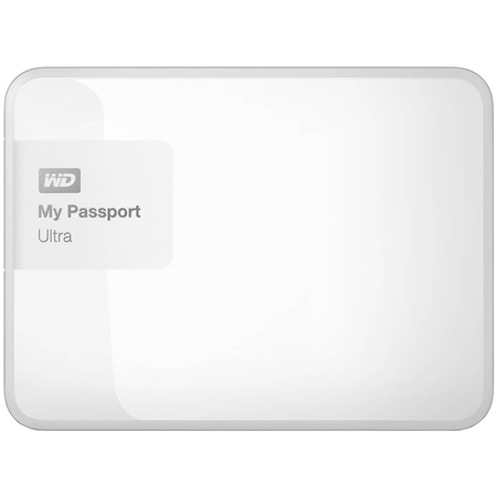 Външен хард диск WD My Passport Ultra 1TB, 2.5", USB 3.0, Бял - eMAG.bg