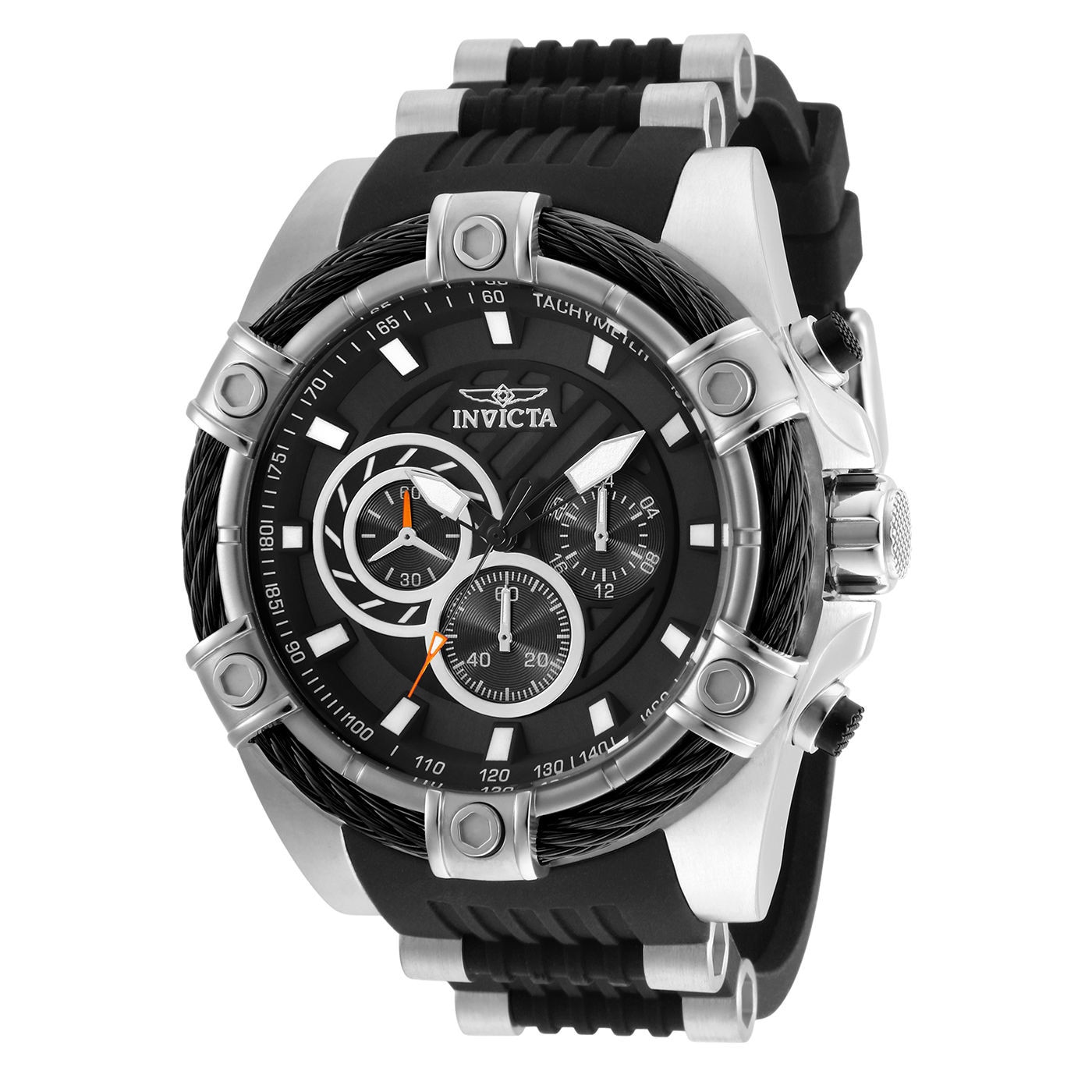 Ceas barbatesc INVICTA Bolt 25523, quartz, otel, 100 m